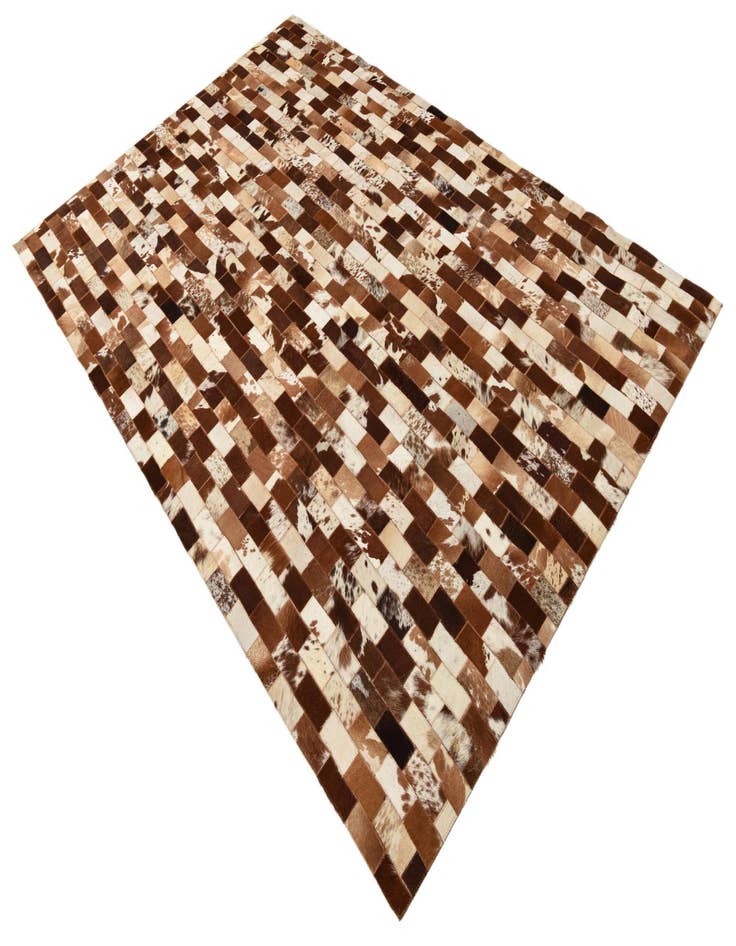 Detail image of  5' 3 x 7' 10 Cowhide Rug