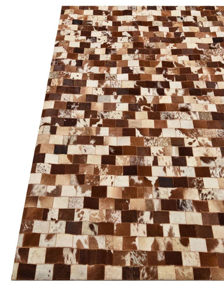 Detail image of  5' 3 x 7' 10 Cowhide Rug