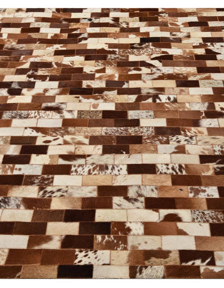 Detail image of  5' 3 x 7' 10 Cowhide Rug