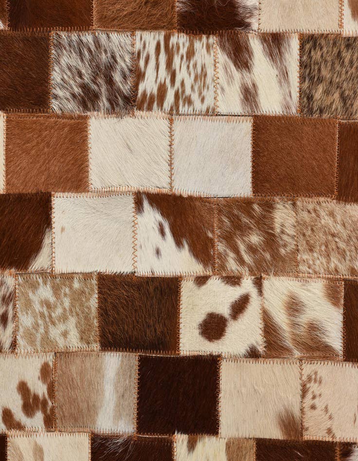 Detail image of  5' 3 x 7' 10 Cowhide Rug
