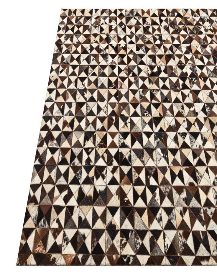 Detail image of  5' 4 x 7' 7 Cowhide Rug