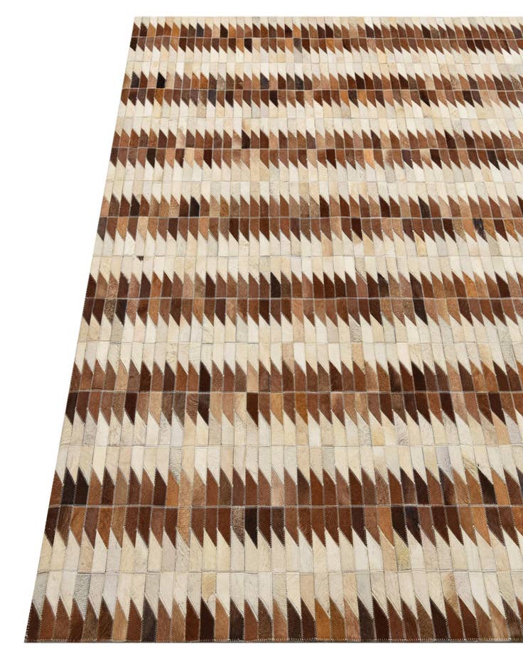 Detail image of  5' 4 x 7' 5 Cowhide Rug