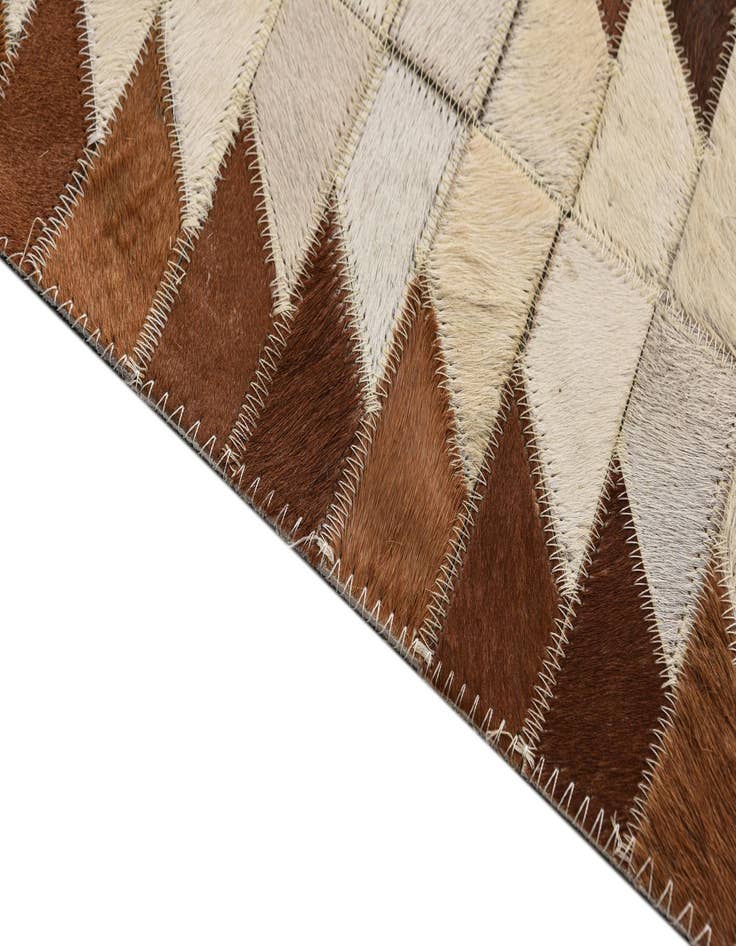 Detail image of  5' 4 x 7' 5 Cowhide Rug