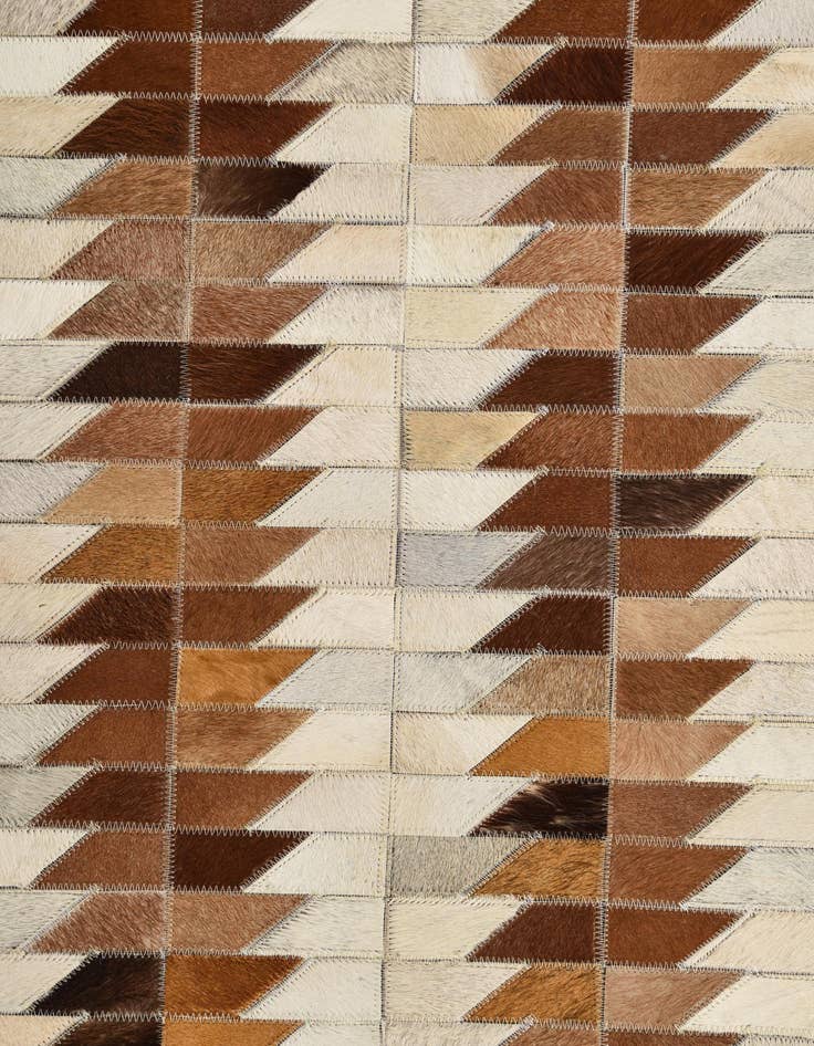 Detail image of  5' 4 x 7' 5 Cowhide Rug