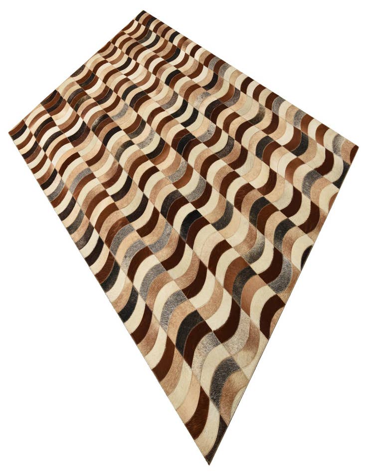 Detail image of  5' x 7' 8 Cowhide Rug