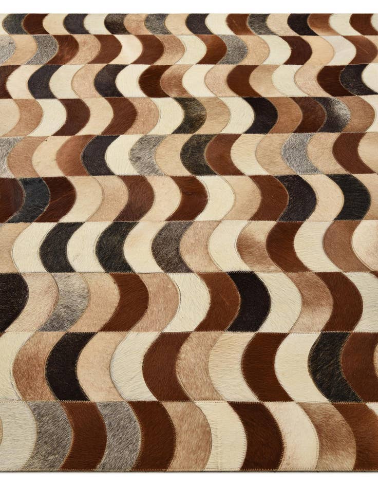 Detail image of  5' x 7' 8 Cowhide Rug