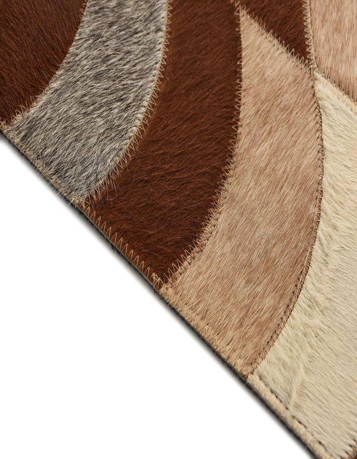 Detail image of  5' x 7' 8 Cowhide Rug