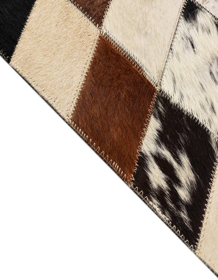 Detail image of  5' x 7' 10 Cowhide Rug