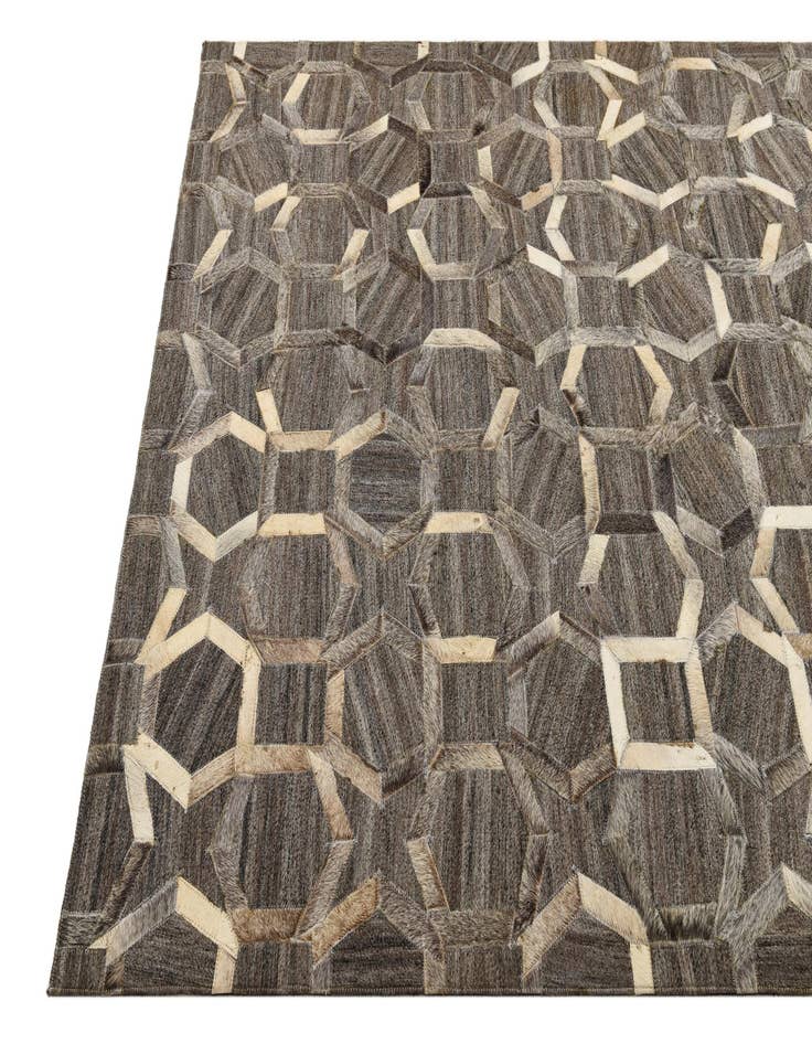 Detail image of  5' x 7' 9 Cowhide Rug