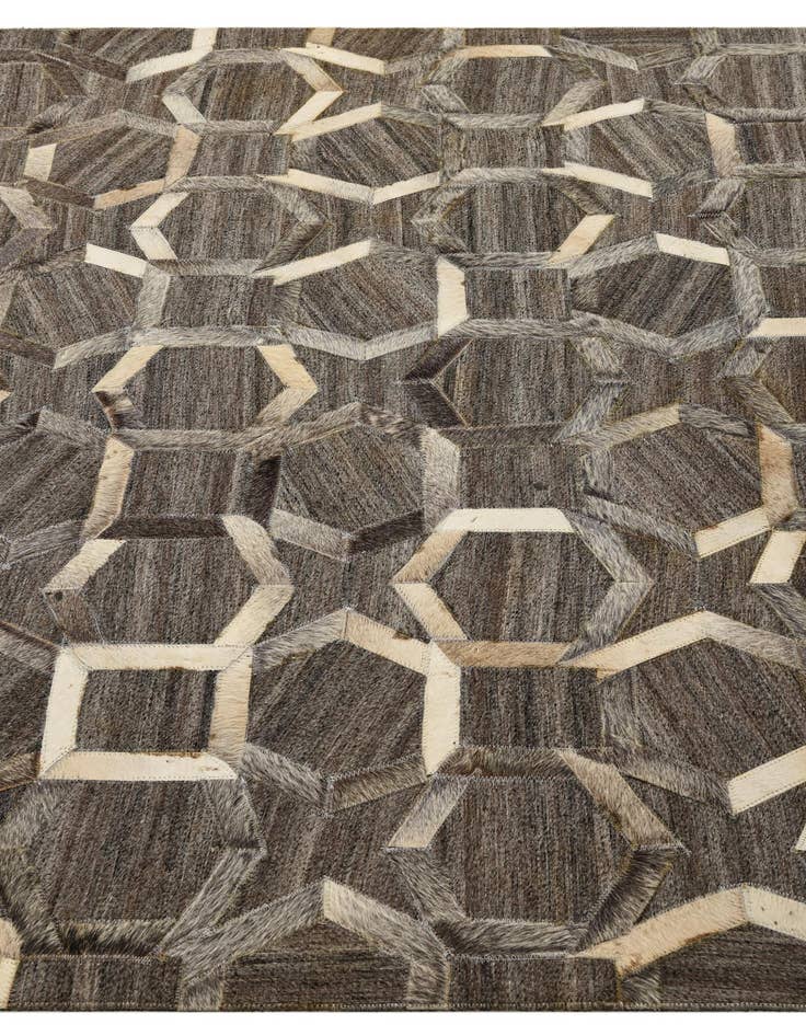 Detail image of  5' x 7' 9 Cowhide Rug