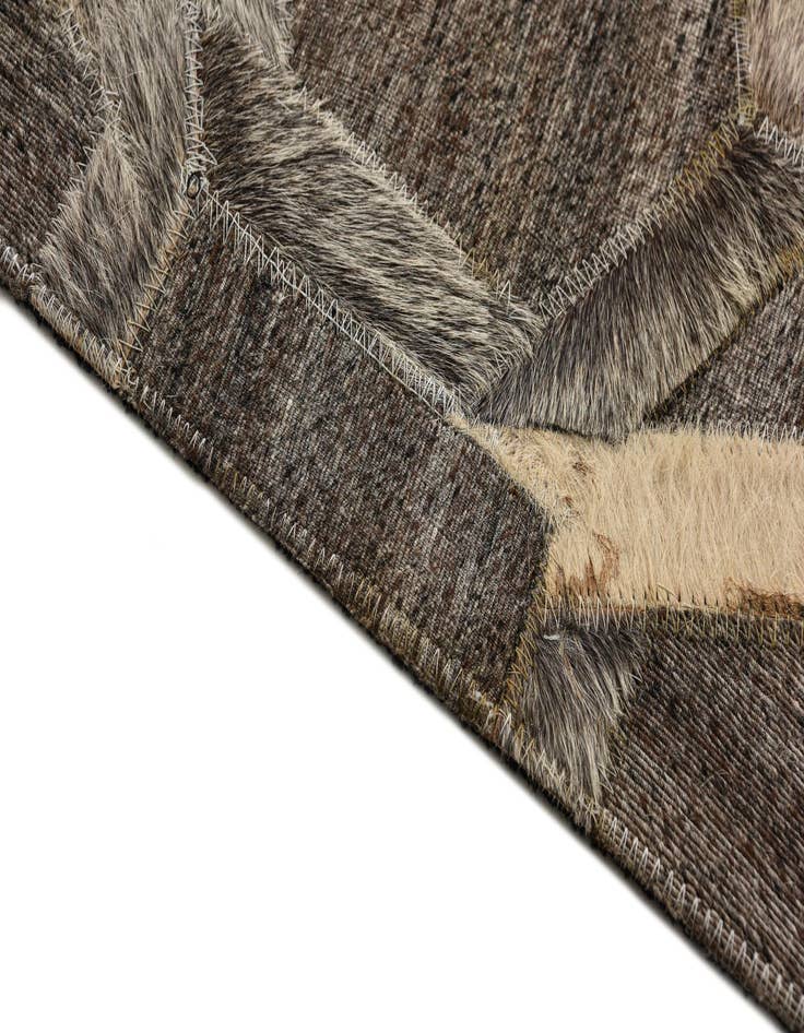 Detail image of  5' x 7' 9 Cowhide Rug