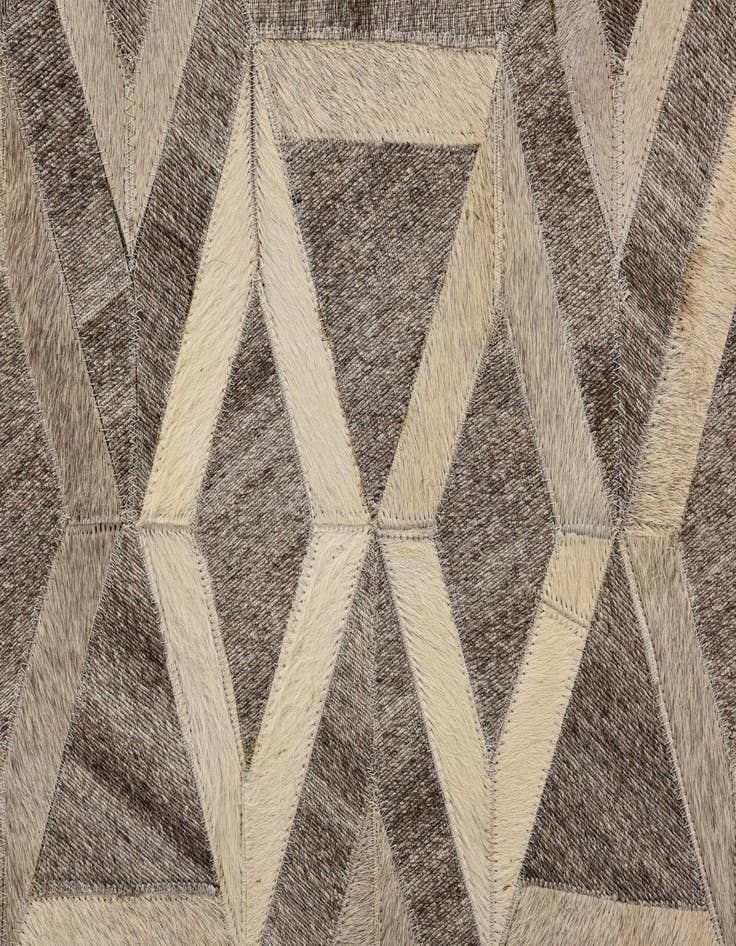 Detail image of  5' 1 x 7' 10 Cowhide Rug