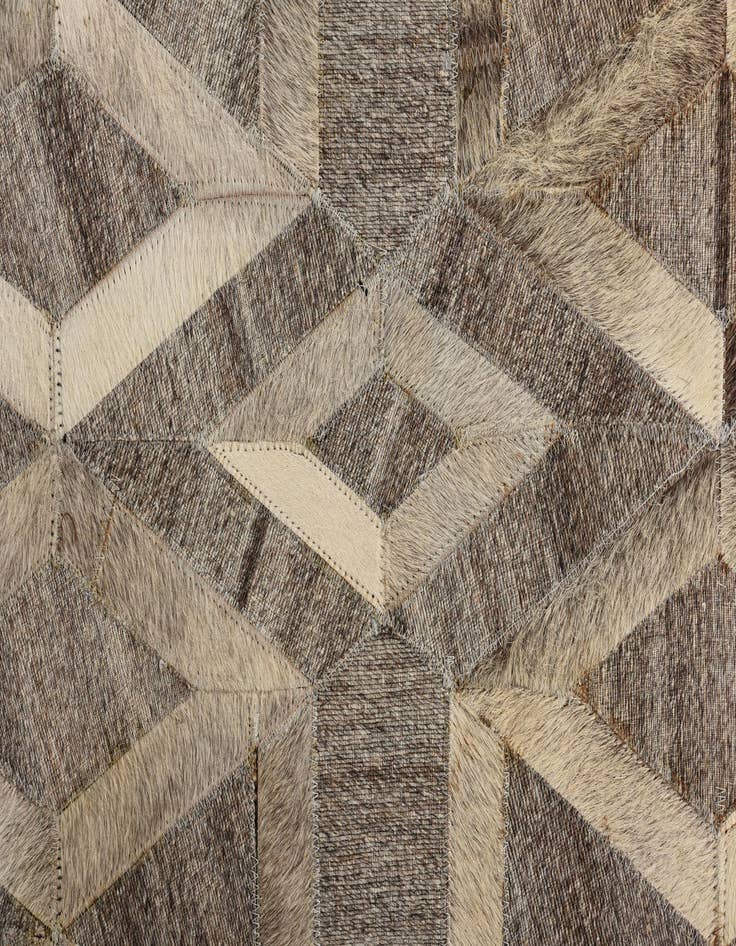 Detail image of  5' 1 x 7' 10 Cowhide Rug