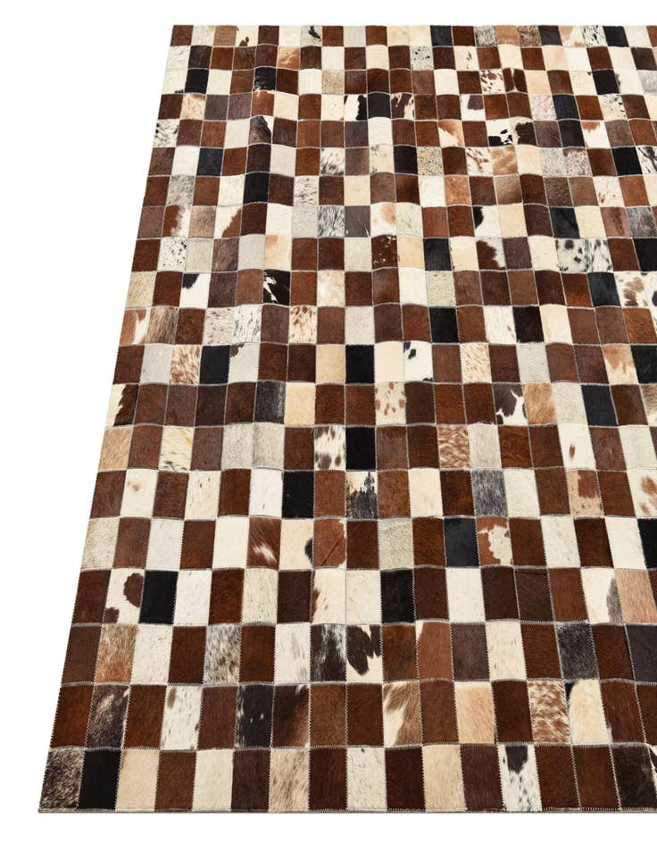 Detail image of  5' x 7' 10 Cowhide Rug