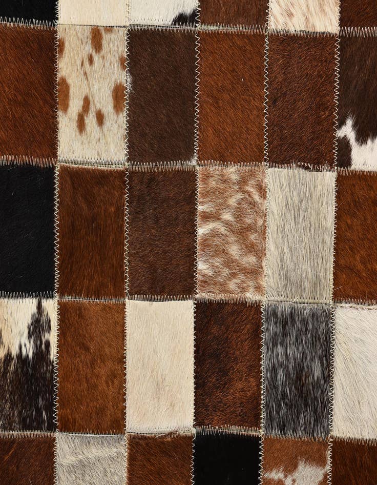 Detail image of  5' x 7' 10 Cowhide Rug