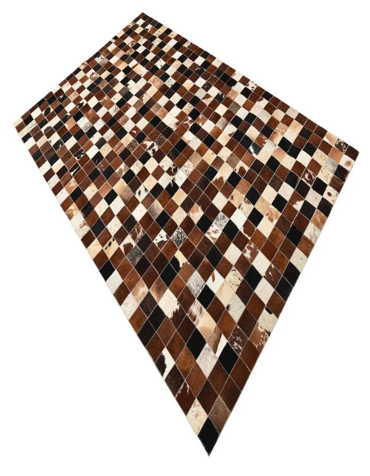 Detail image of  5' x 7' 10 Cowhide Rug