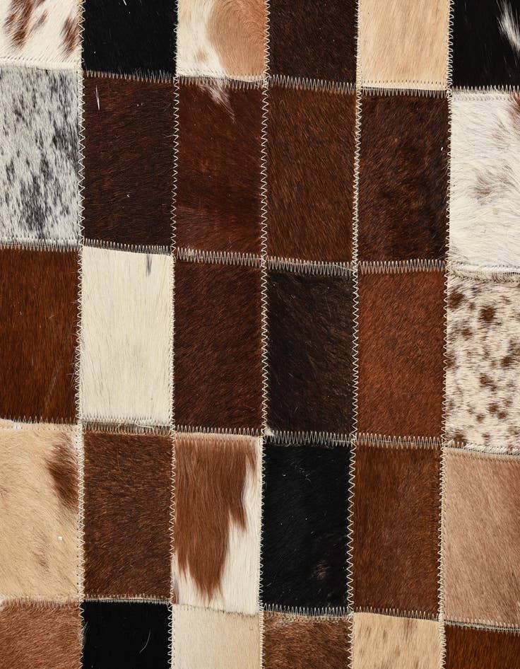 Detail image of  5' x 7' 10 Cowhide Rug