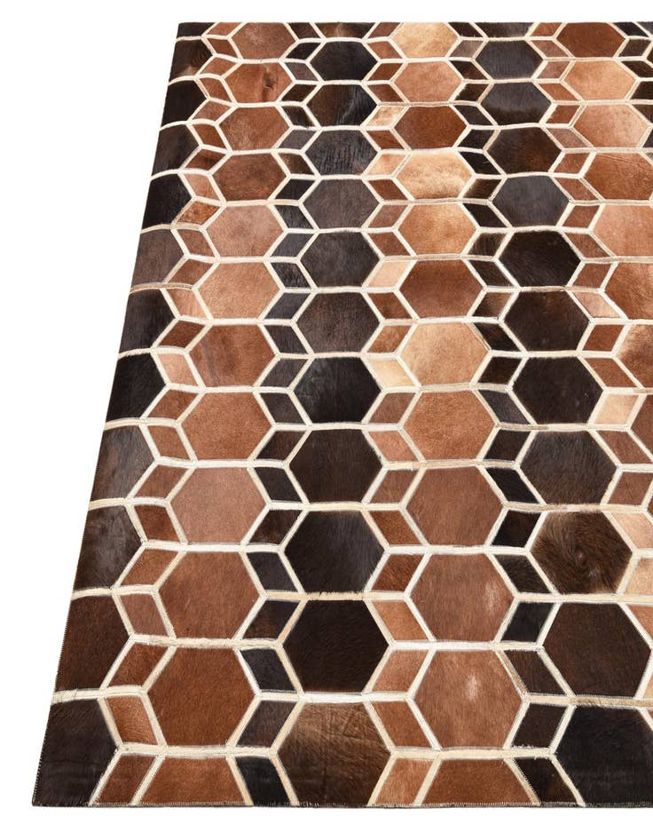 Detail image of  5' x 8' 2 Cowhide Rug