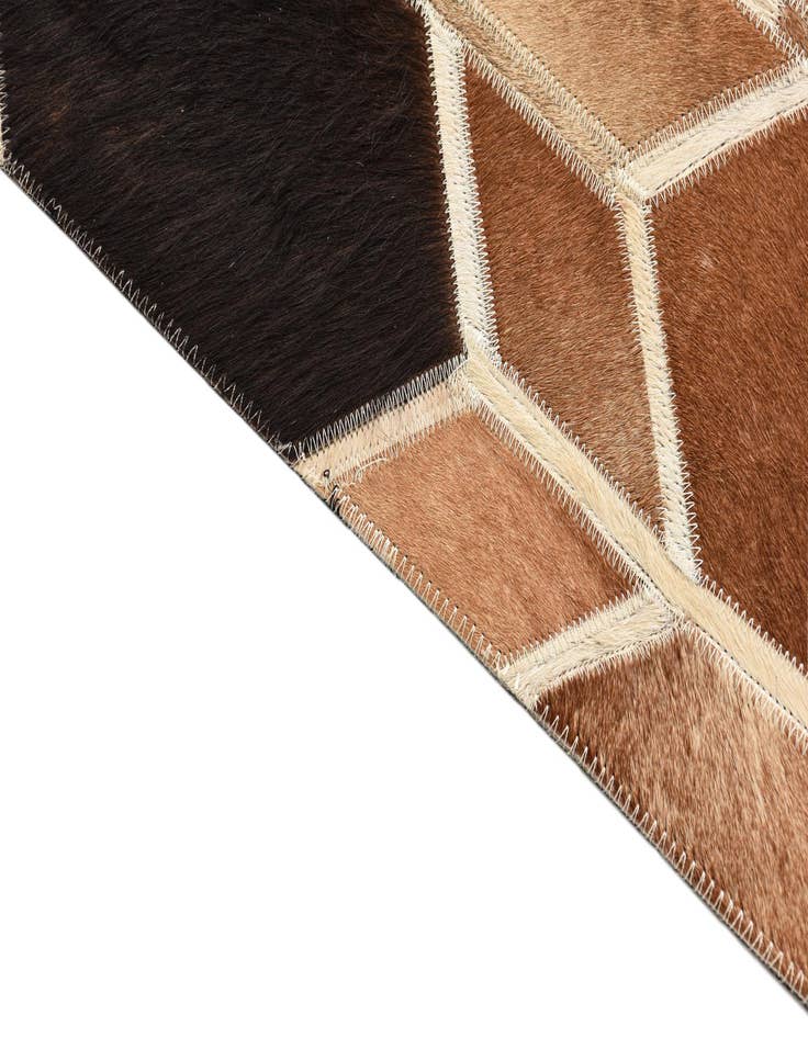 Detail image of  5' x 8' 2 Cowhide Rug