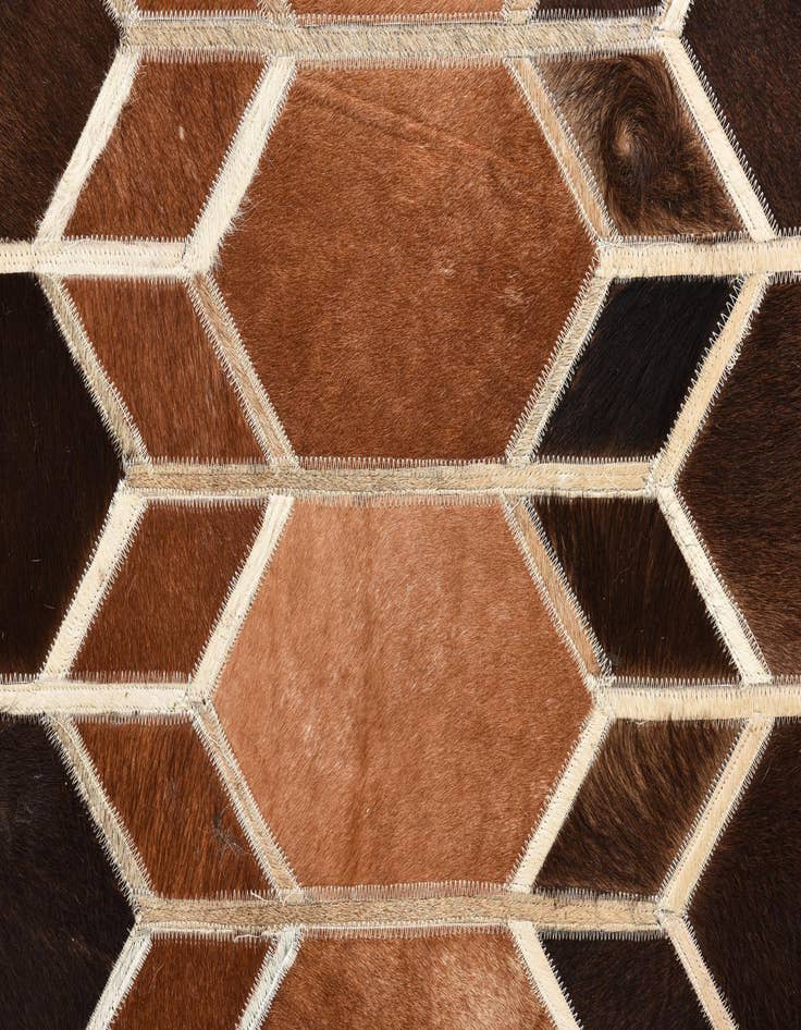 Detail image of  5' x 8' 2 Cowhide Rug