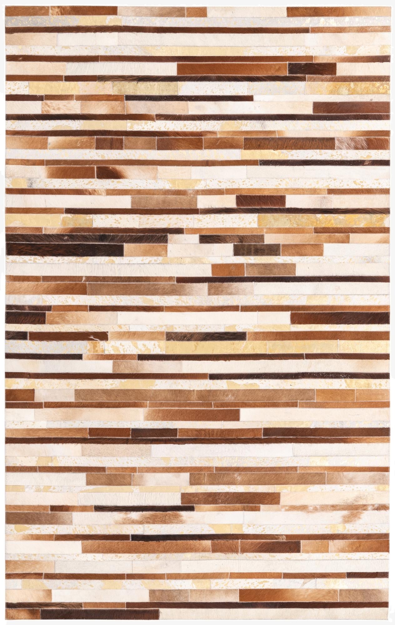  5' 1 x 8' Cowhide Rug