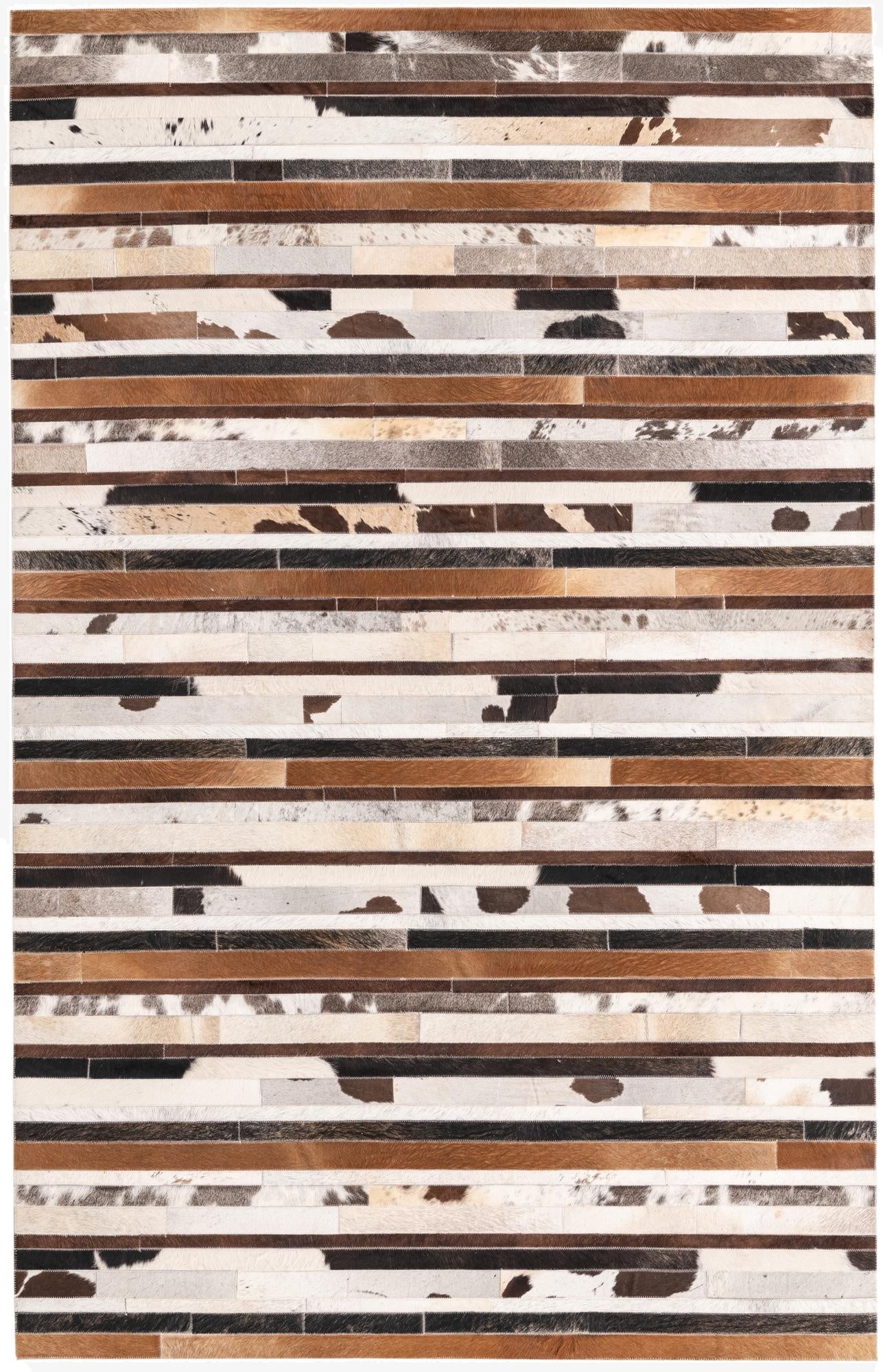  5' 2 x 8' Cowhide Rug