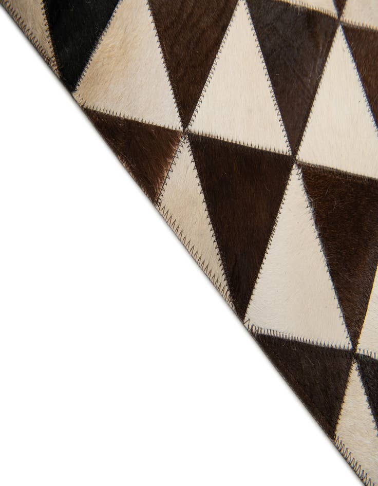 Detail image of  8' x 10' 1 Cowhide Stocks Rug