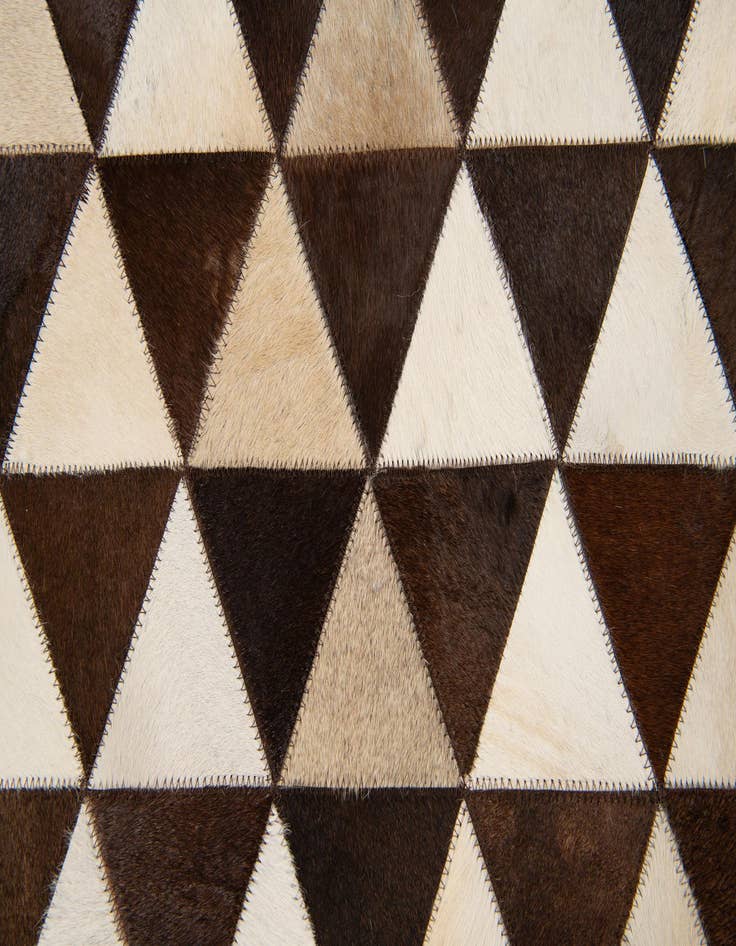 Detail image of  8' x 10' 1 Cowhide Stocks Rug