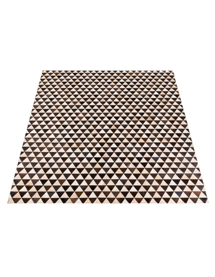 Detail image of  8' 1 x 10' 1 Cowhide Stocks Rug