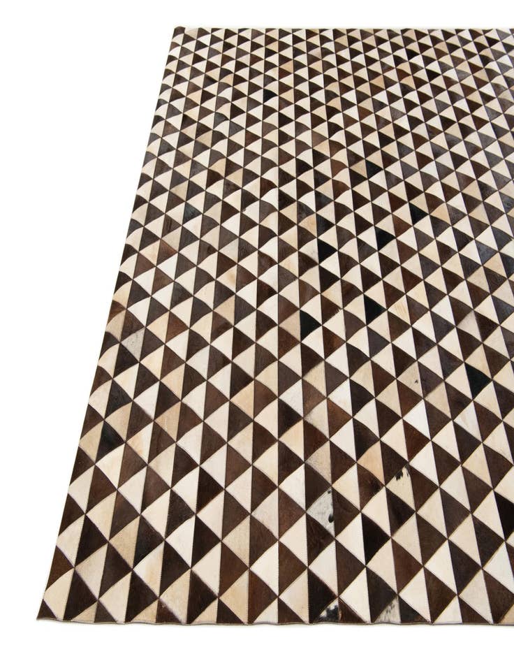 Detail image of  8' x 10' 1 Cowhide Stocks Rug