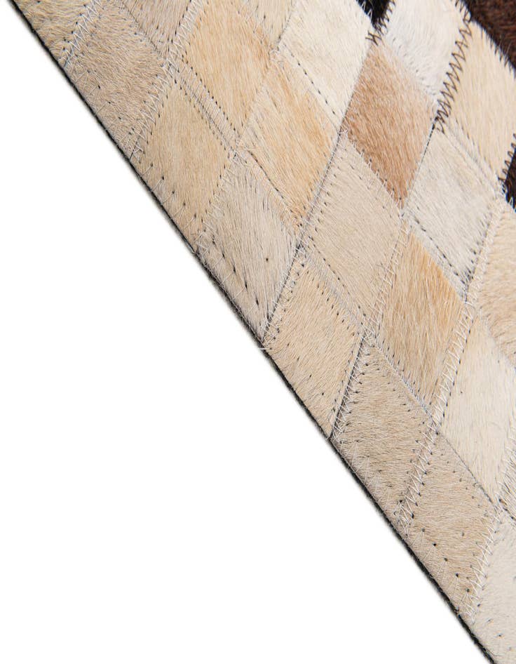 Detail image of  8' x 10' Cowhide Stocks Rug