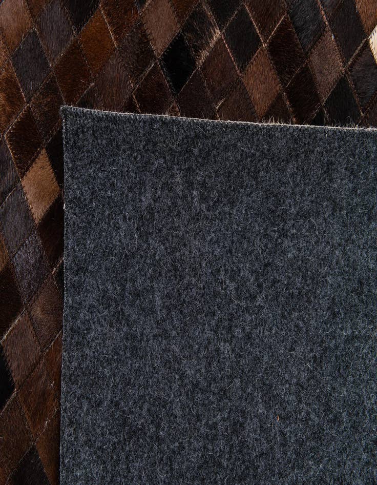 Detail image of  8' x 10' Cowhide Stocks Rug