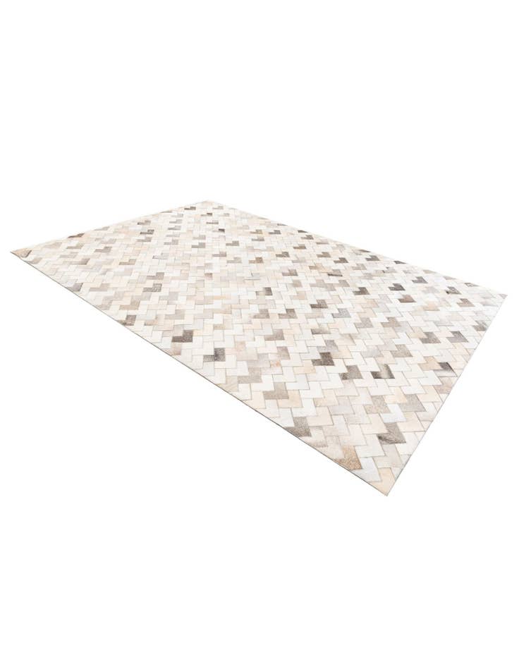 Detail image of  6' x 8' 11 Cowhide Stocks Rug