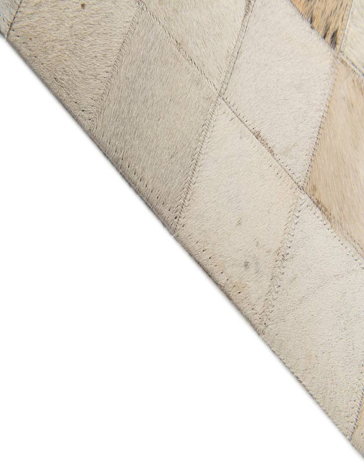 Detail image of  5' x 8' Cowhide Stocks Rug