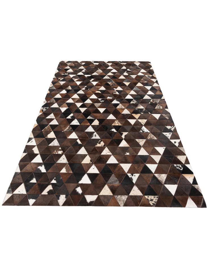Detail image of  5' x 8' 1 Cowhide Stocks Rug