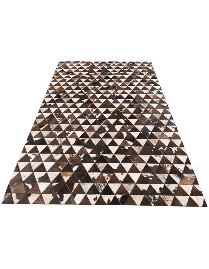 Detail image of  5' x 8' 1 Cowhide Stocks Rug