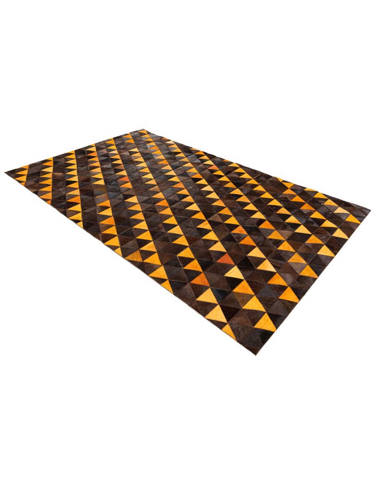 Detail image of  5' x 8' 1 Cowhide Stocks Rug