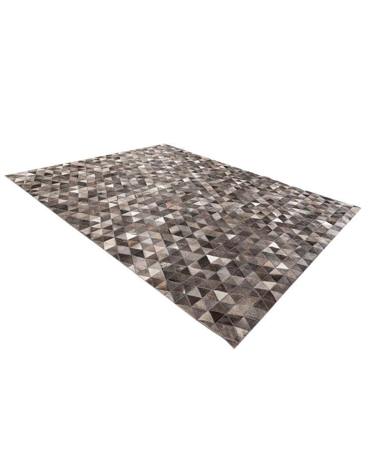 Detail image of  8' 1 x 10' Cowhide Stocks Rug