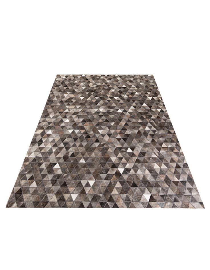 Detail image of  8' 1 x 10' Cowhide Stocks Rug