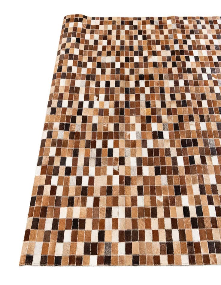 Detail image of  3' 11 x 5' 11 Cowhide Stocks Rug