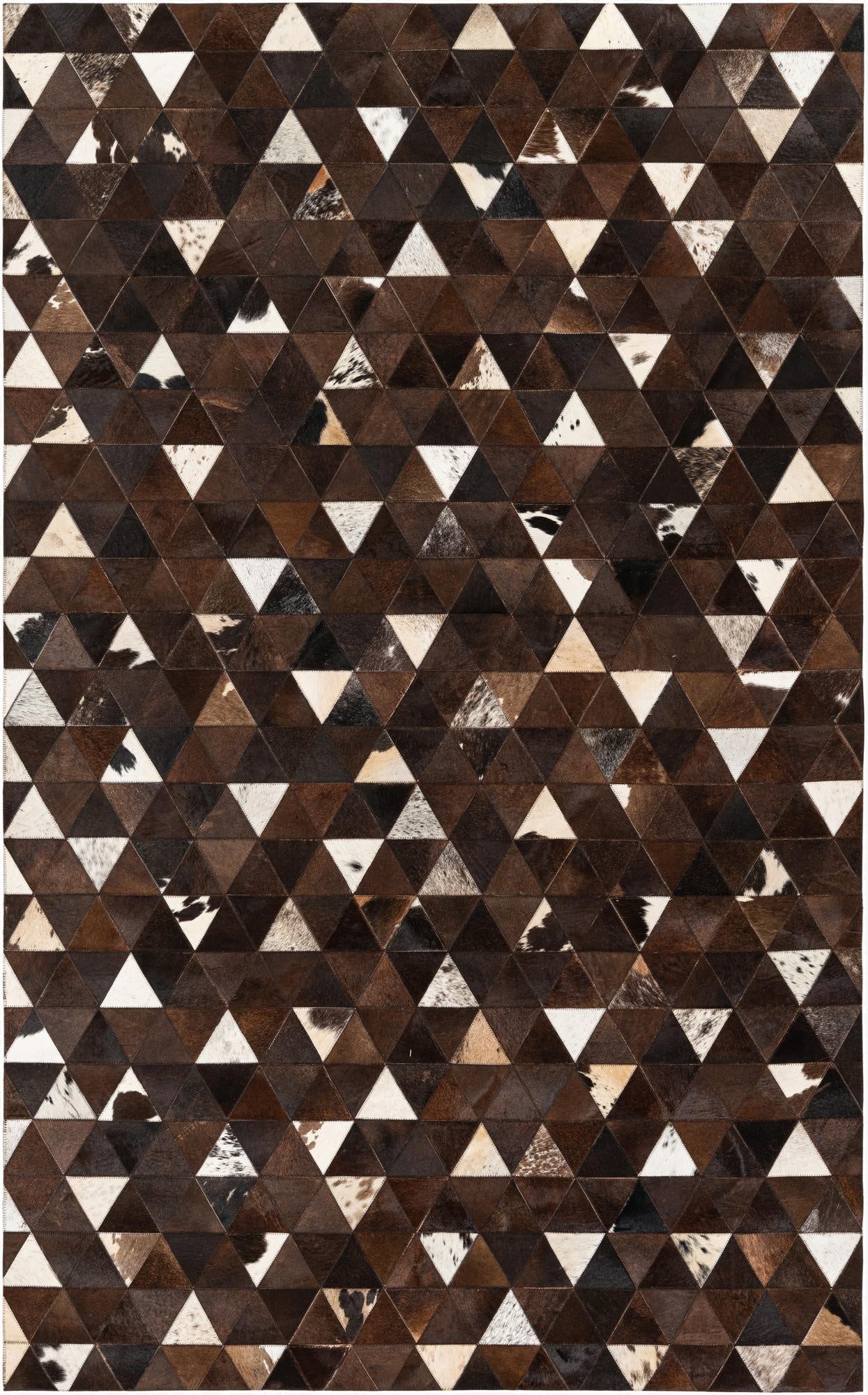  5' x 8' 1 Cowhide Stocks Rug
