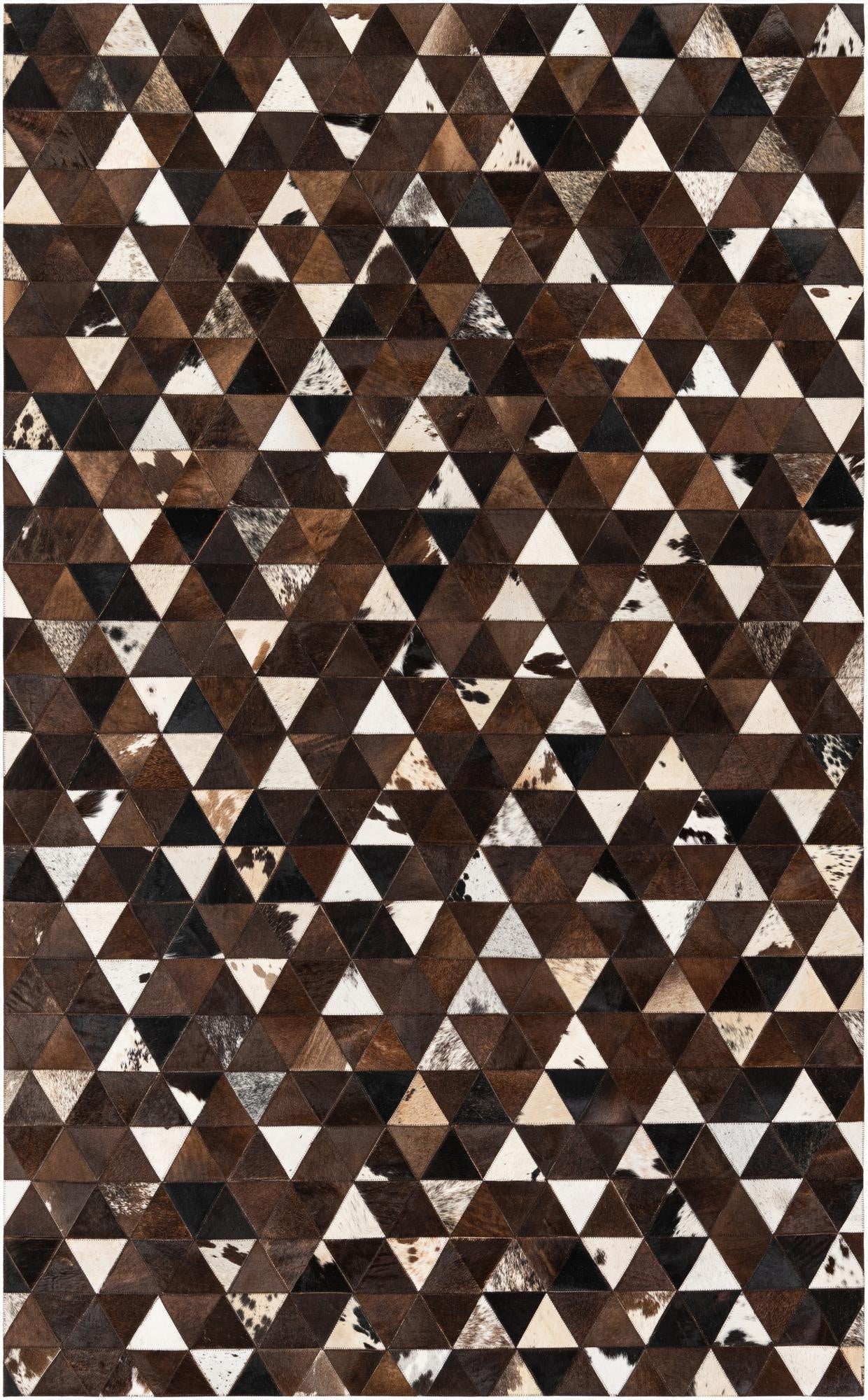  5' x 8' Cowhide Stocks Rug