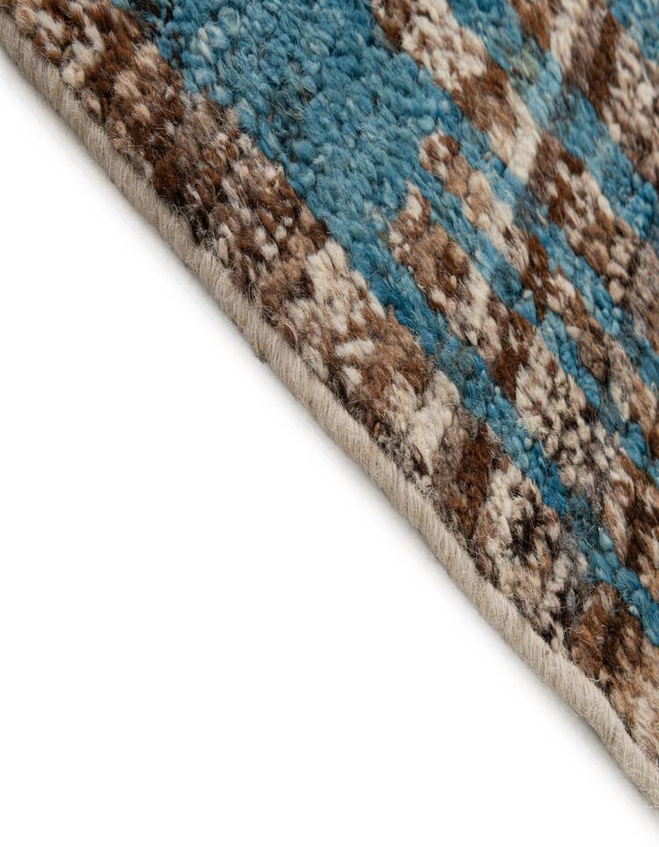 Detail image of  7' x 9' 10  Hand Knotted Darya Wool Rug