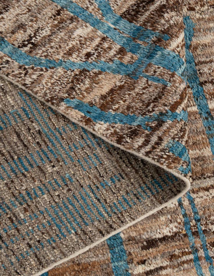 Detail image of  7' x 9' 10  Hand Knotted Darya Wool Rug