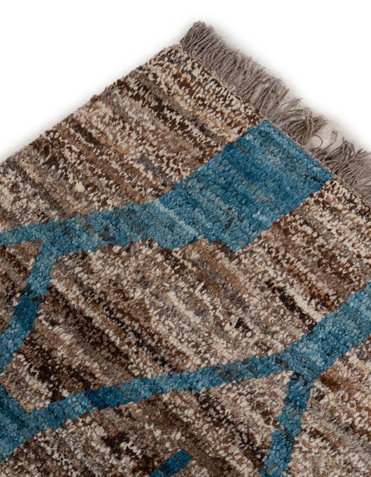 Detail image of  7' x 9' 10  Hand Knotted Darya Wool Rug