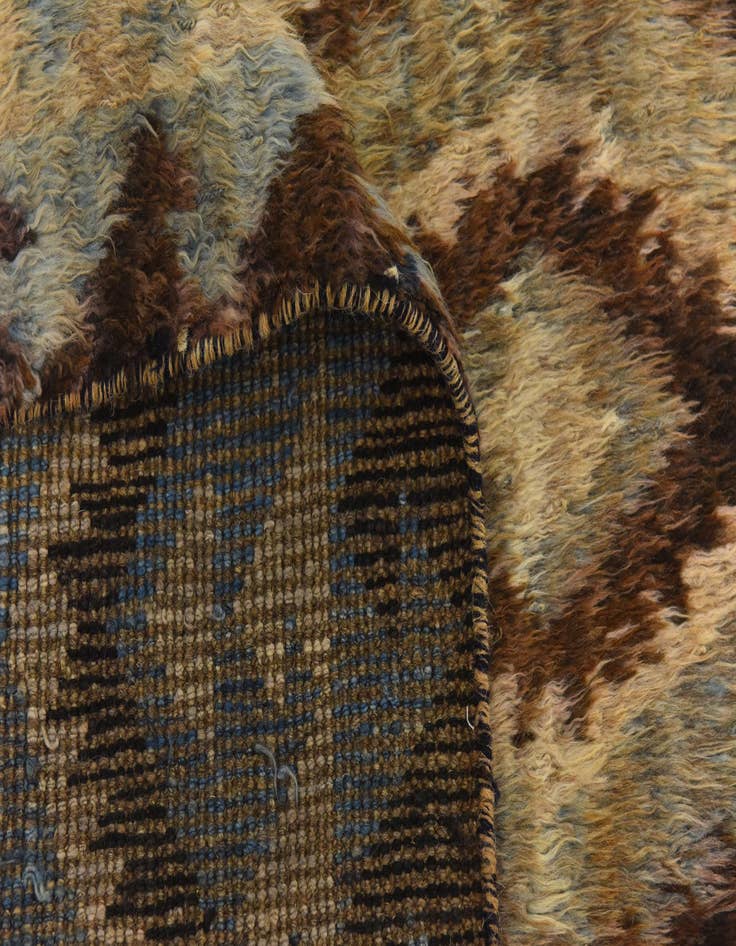 Detail image of  6' 6 x 9' 1  Hand Knotted Darya Wool Rug