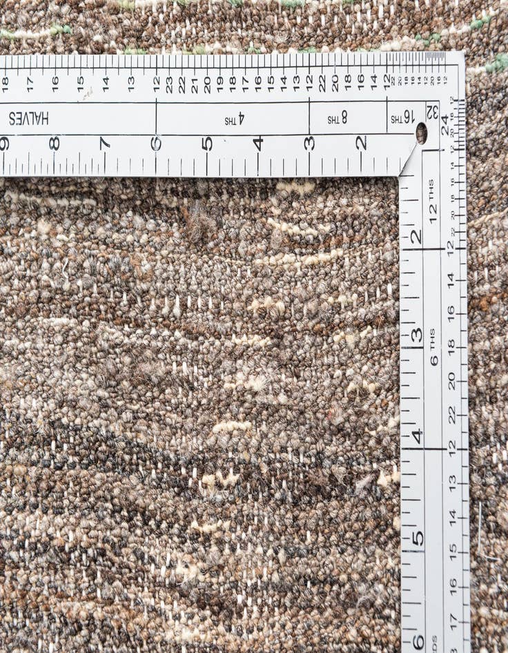 Detail image of  5' 8 x 8' 3  Hand Knotted Darya Wool Rug