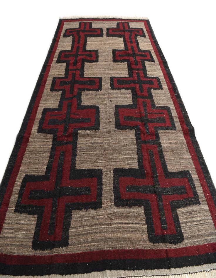 Detail image of  8' 9 x 13'  Hand Knotted Darya Wool Rug