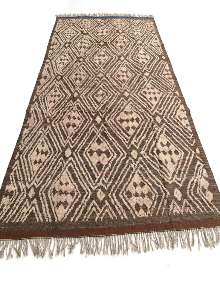 Detail image of  7' 10 x 9' 5  Hand Knotted Darya Wool Rug