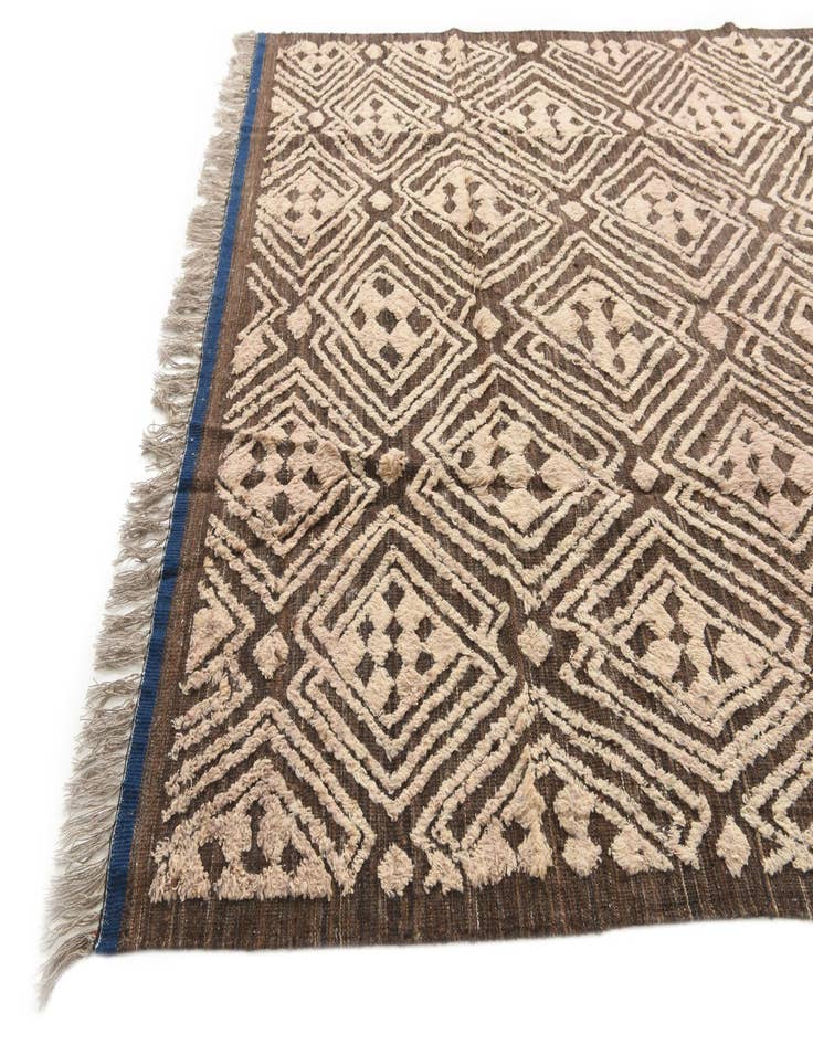 Detail image of  7' 10 x 9' 5  Hand Knotted Darya Wool Rug